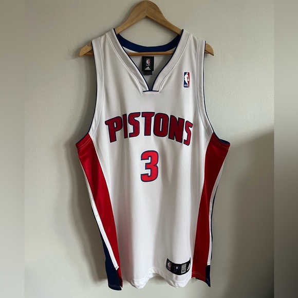 Rodney Stuckey Jersey Detroit Pistons / Authentic / Adidas / Size 48 / XXL - Picture 2 of 10